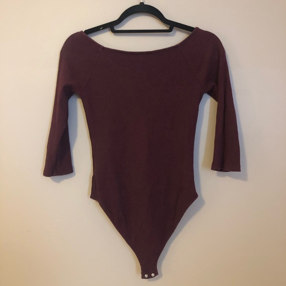 Forever 21 Ribbed Bodysuit - Picture 2 of 3